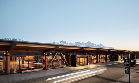 Jackson Hole Airport exterior