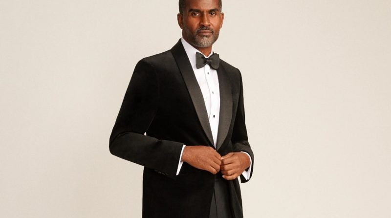 Joseph Abboud Custom Velvet Dinner jacket