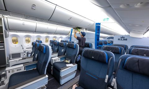 KLM Royal Dutch Airlines seats