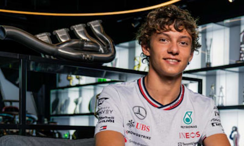 Kimi Antonelli will be driving for Mercedes in 2025.