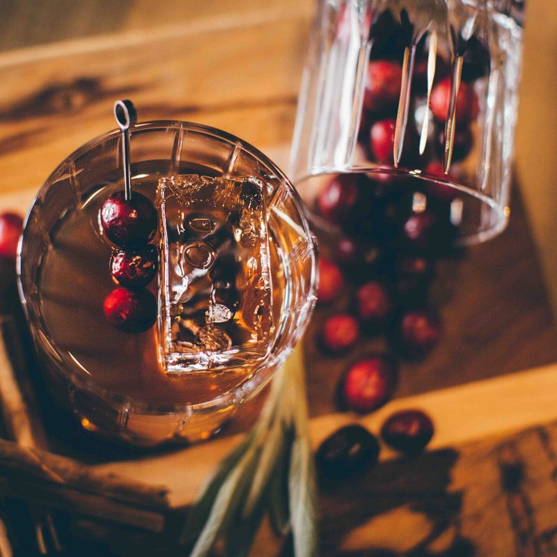 Old Elk winter fruit Old Fashioned