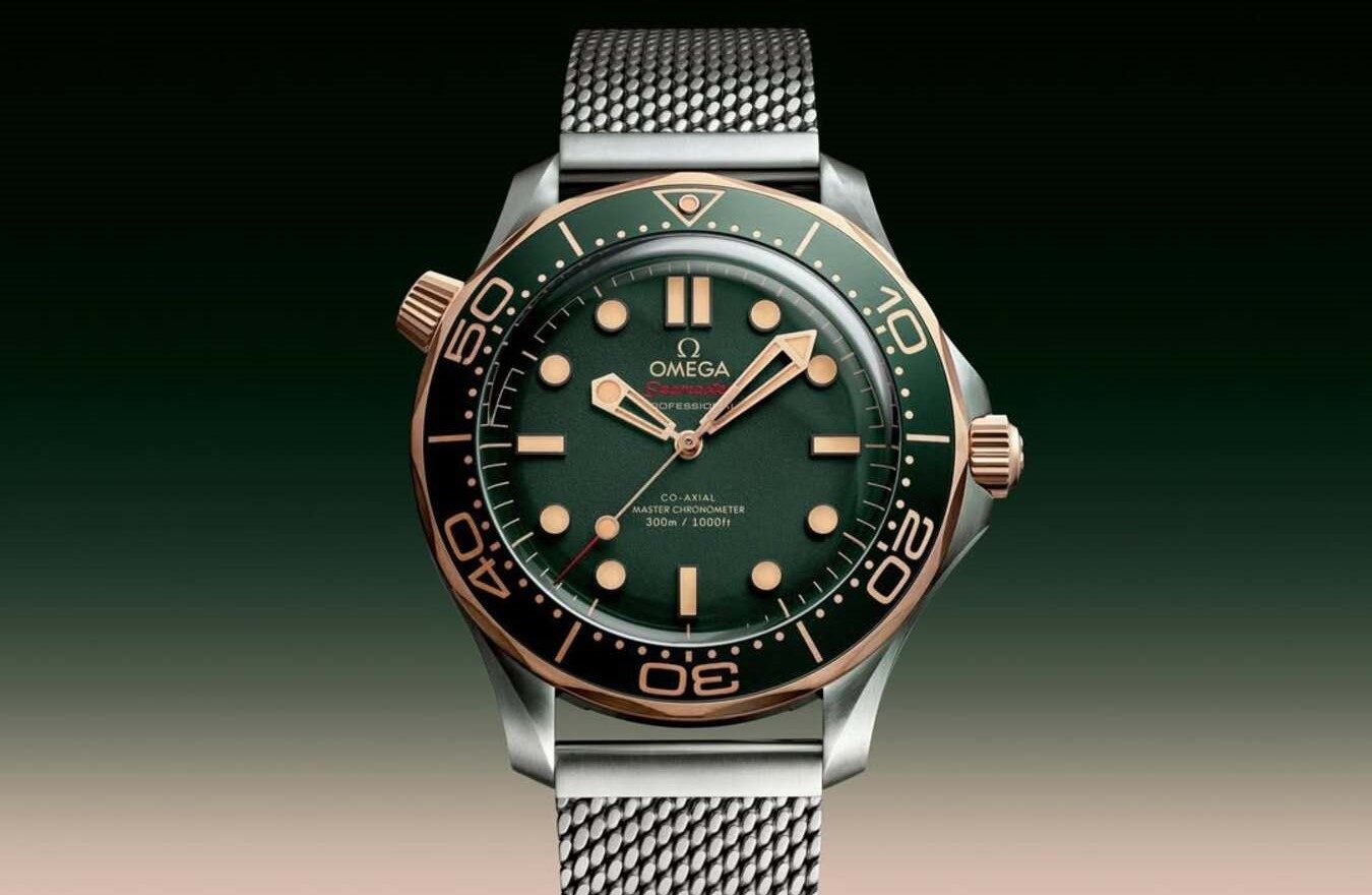 Omega Seamaster Diver 300M Titanium & Bronze Gold
