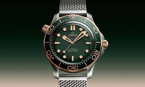 Omega Seamaster Diver 300M Titanium & Bronze Gold