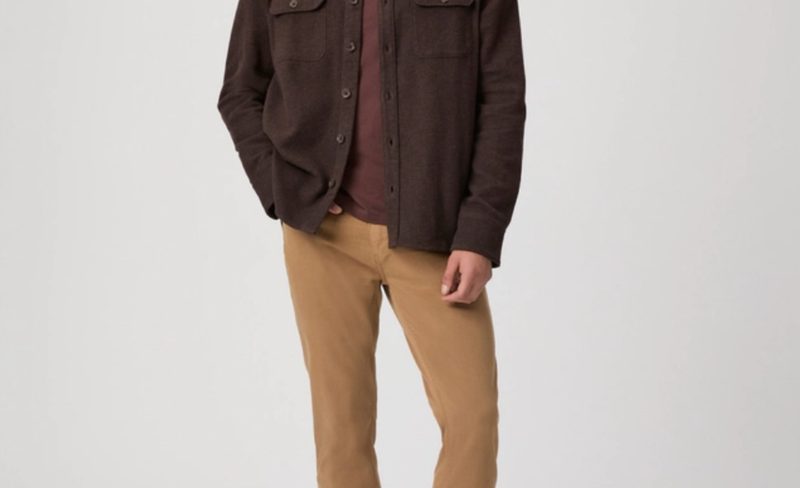 Paige denim and overshirt