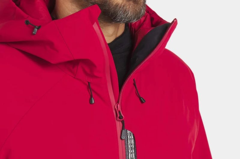 Paka Parka close up of closure