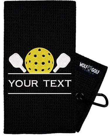 Wolf Golf Personalized Pickleball Towel