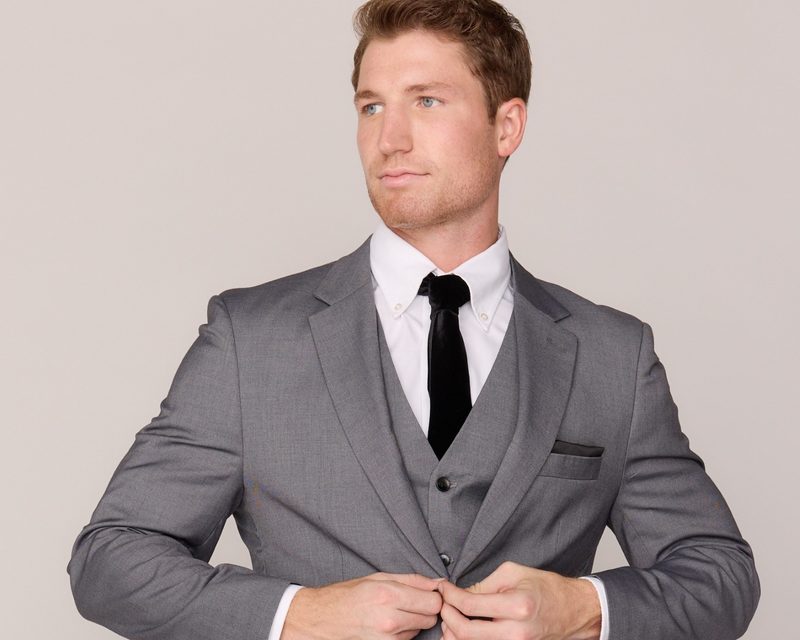 Revelry gray suit