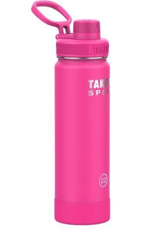 Takeya Insulated Stainless Steel Water Bottle With Spout Lid