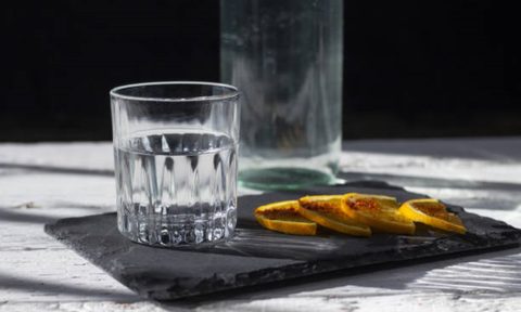 Tequila in a glass