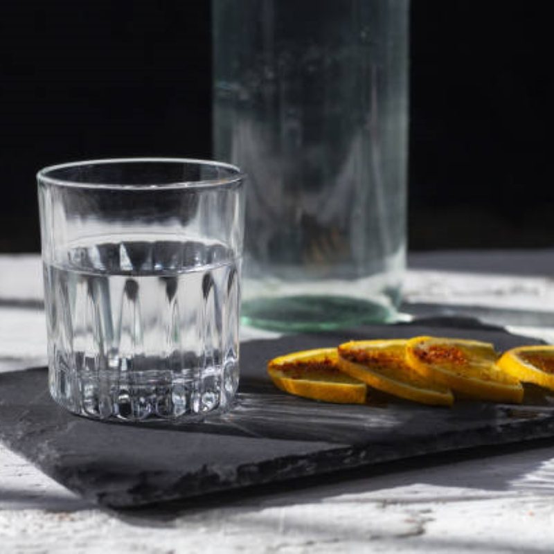 Tequila in a glass