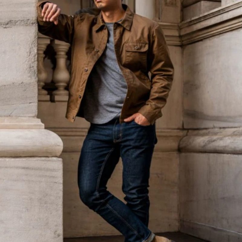 Thursday Boots Waxed Canvas Field Jacket