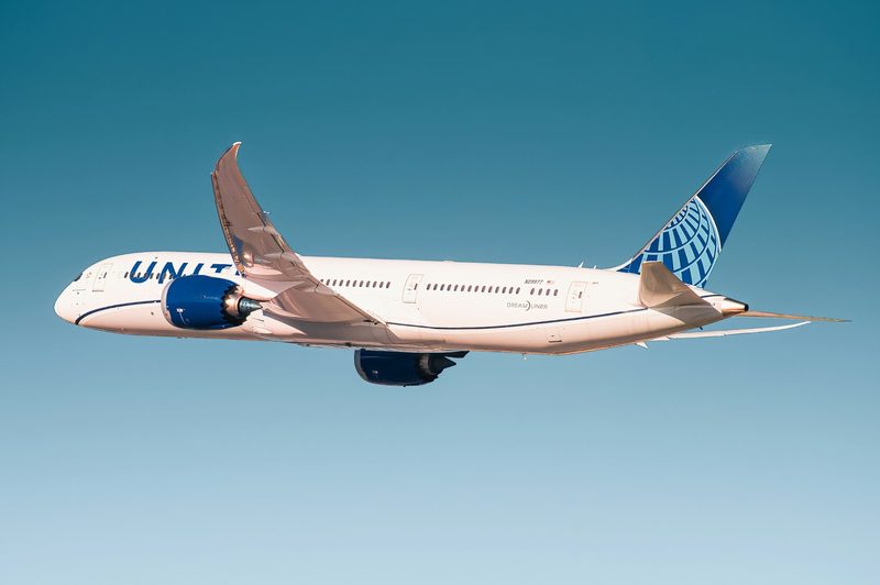 United Airlines airplane