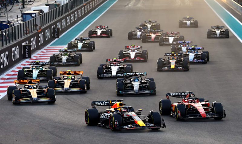 Yas Marina Circuit for the Formula 1 Etihad Airways Abu Dhabi Grand Prix 2024.