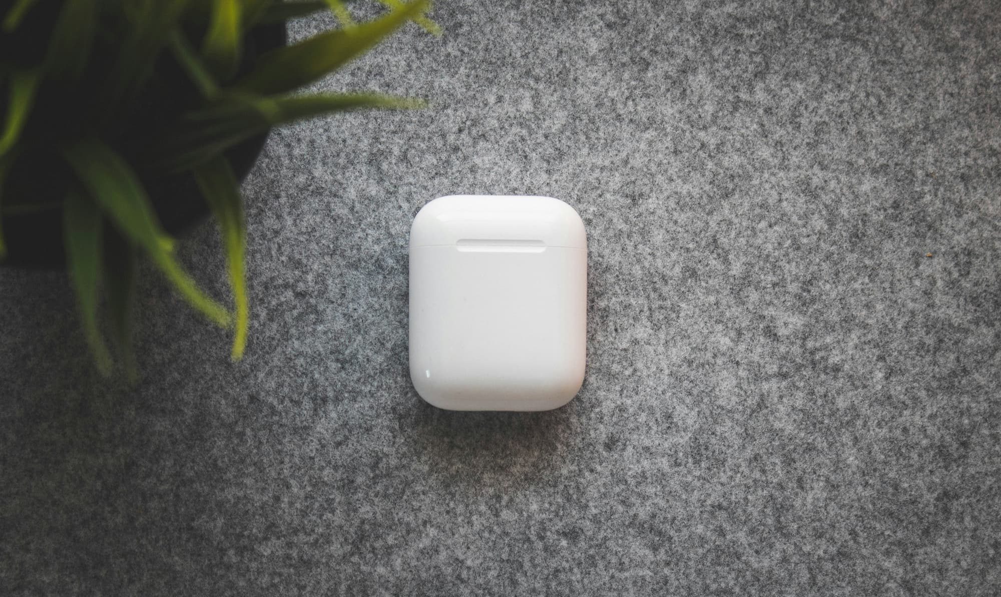 airpods case lying on floor