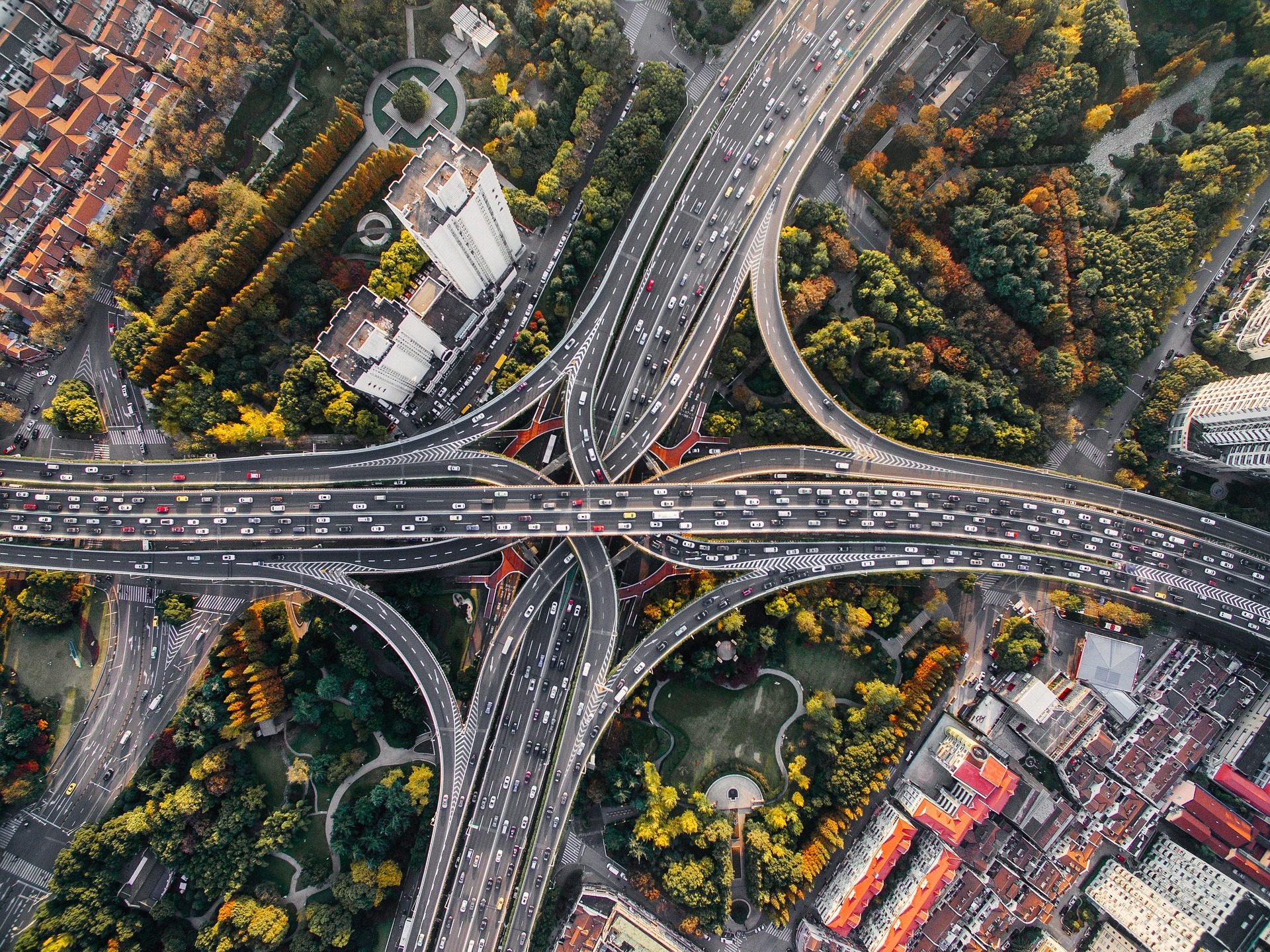 cars in traffic