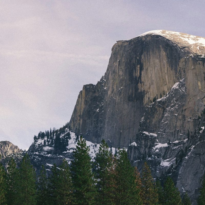 Yosemite National Park in winter