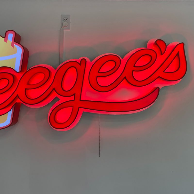 Eegee's sign in Tucson, AZ