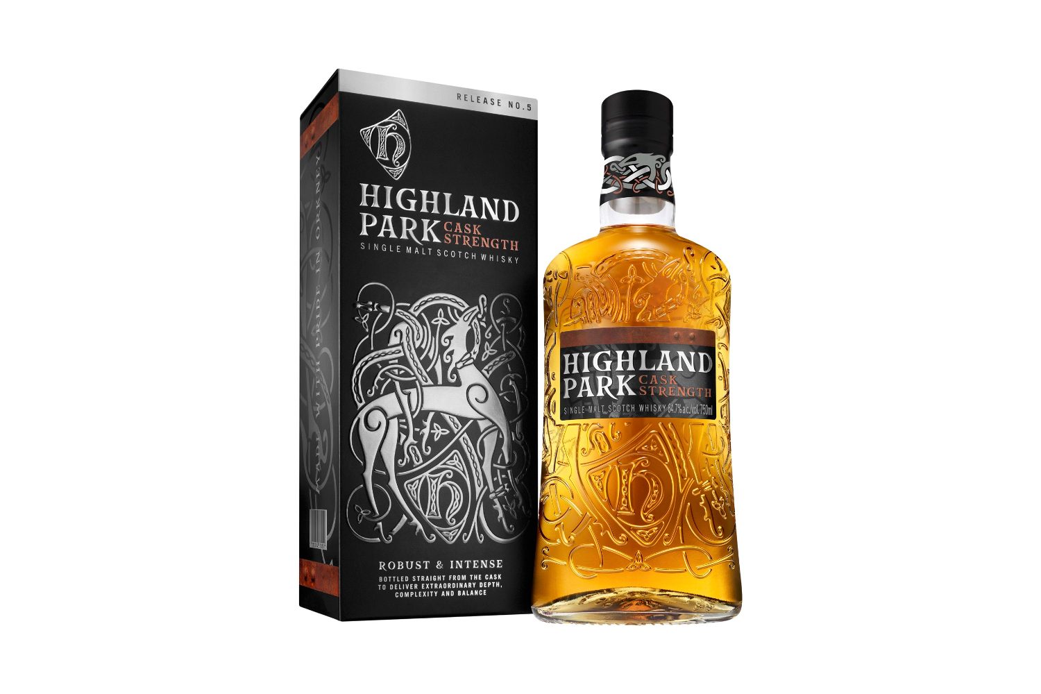 Highland Park Cask Strength No. 5.