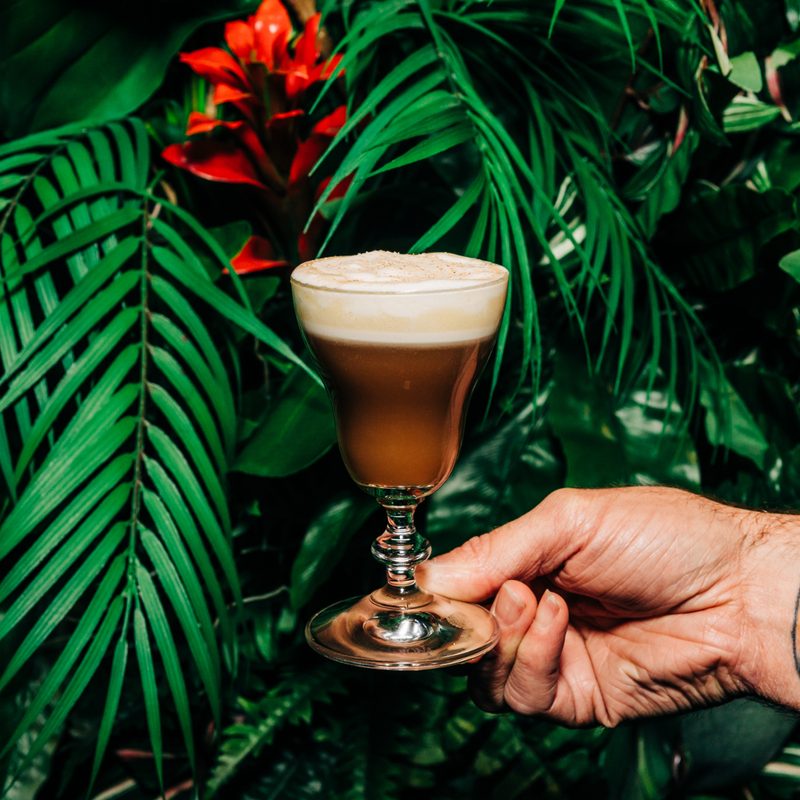 Hot buttered rum