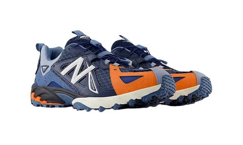 pair of new balance sneakers
