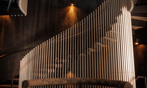 Laws Whiskey staircase