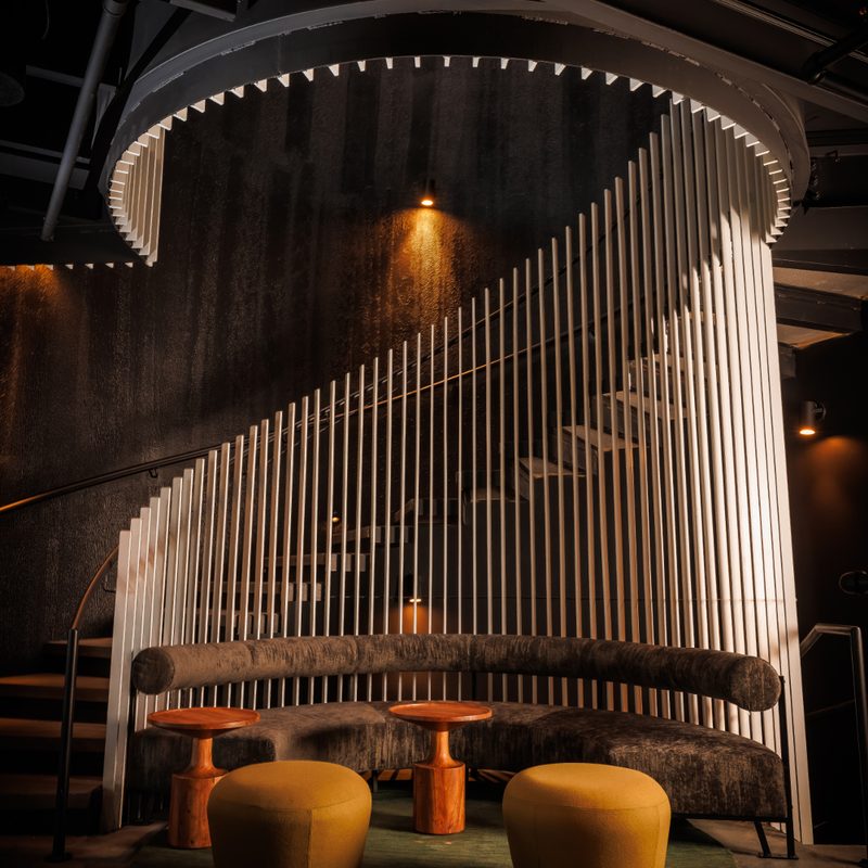 Laws Whiskey staircase