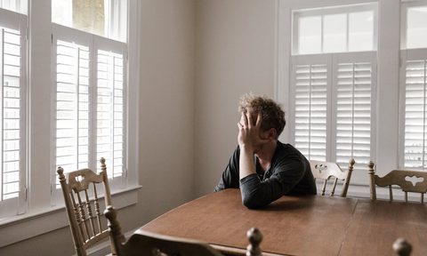 Man who is tired