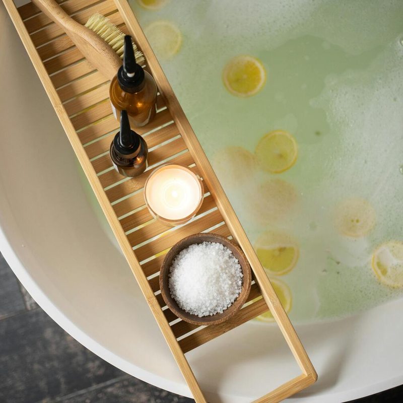Epsom salt bath