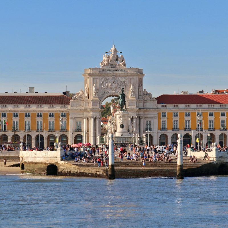 Pra&ccedil;a do Com&eacute;rcio, Lisbon, Portugal