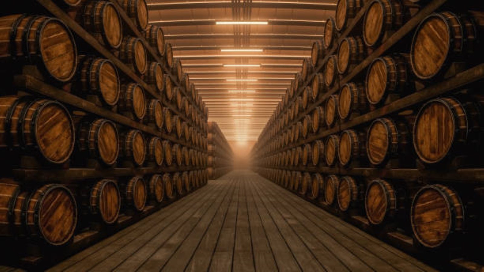 Whiskey barrels