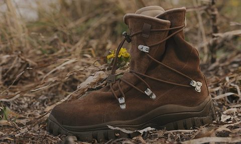 nonnative boot among dirt