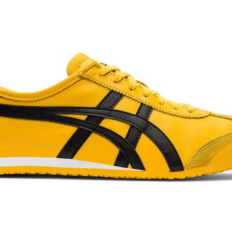 Yellow Onitsuka Tiger shoes