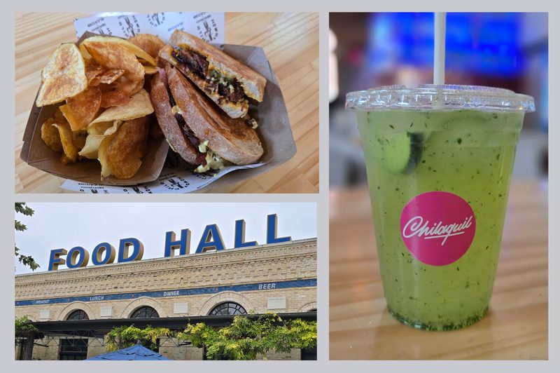 The food Hall at the Pearl District, San Antonio