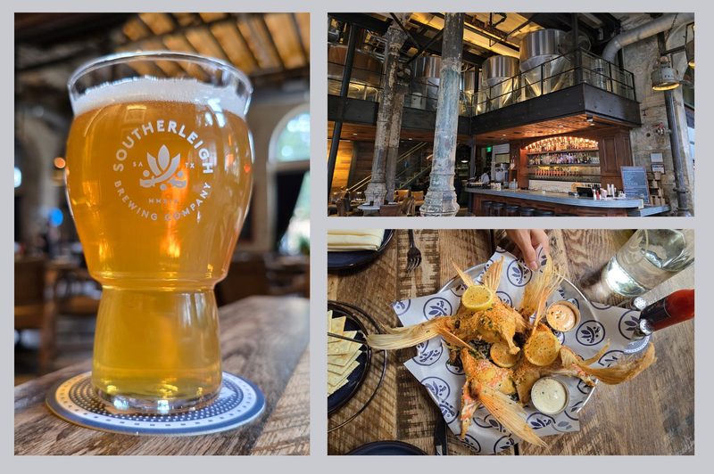 Various pictures of Southerleigh brewery