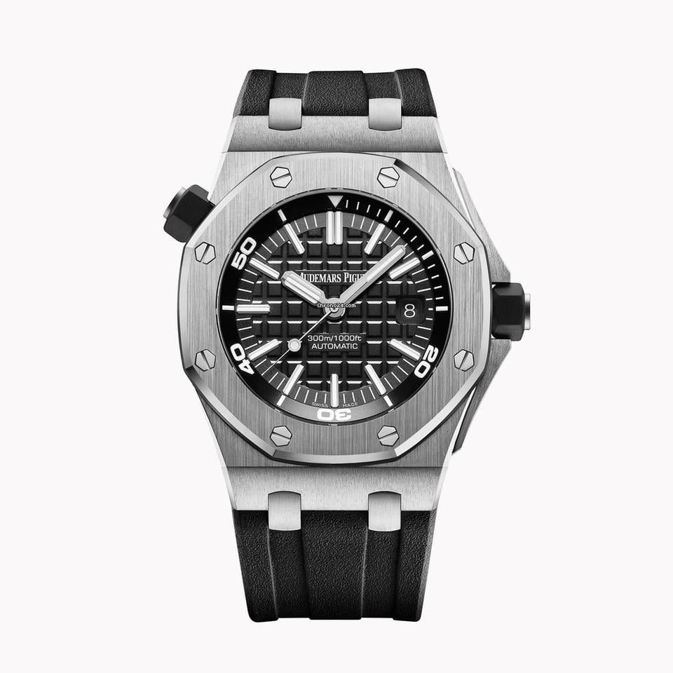 closeup on audemars piguet watch