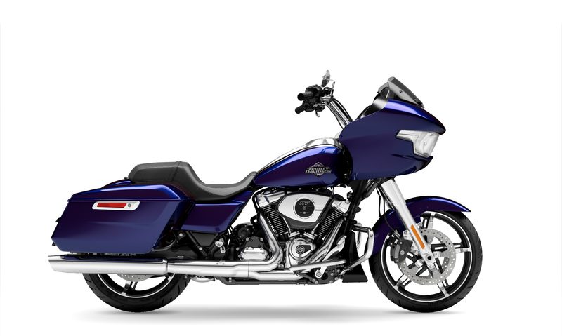 2025 Harley-Davidson Road Glide with Blue Burst paint.