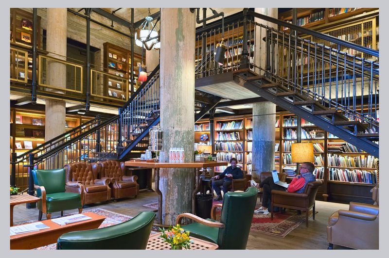 The hotel Emma Library