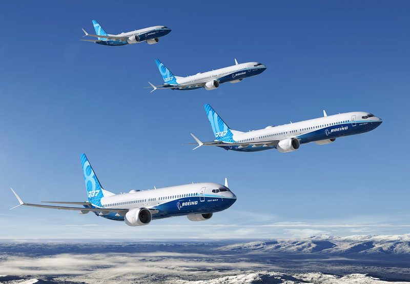 Boeing 737 MAX aircraft