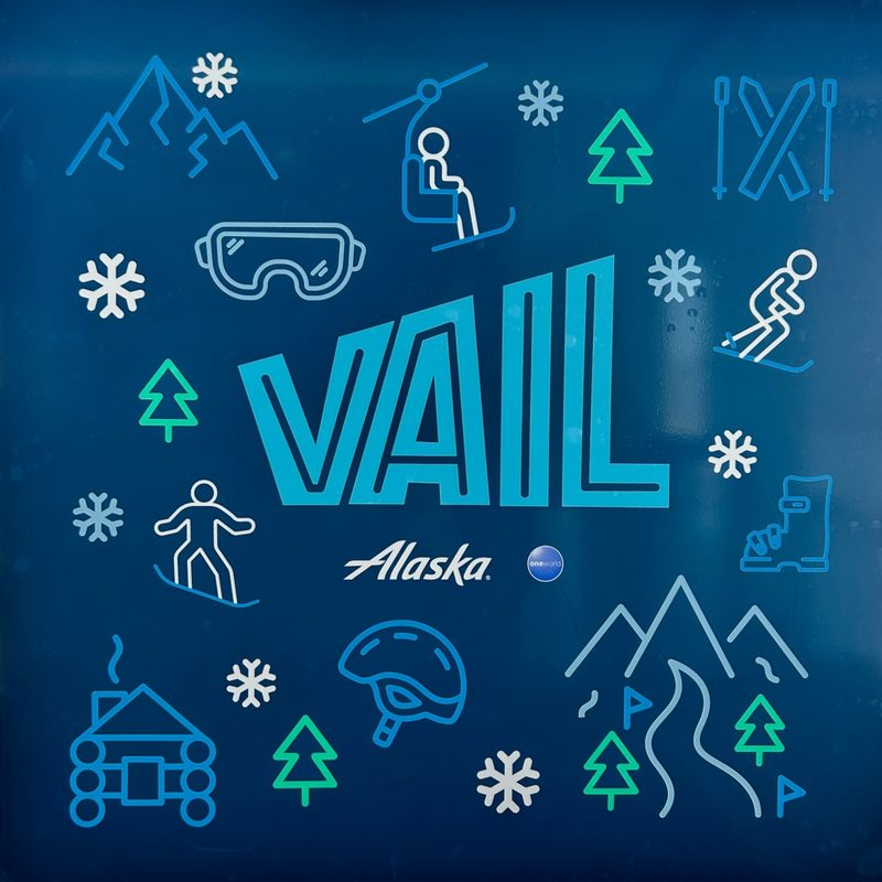 Alaska Airlines SD to Vail
