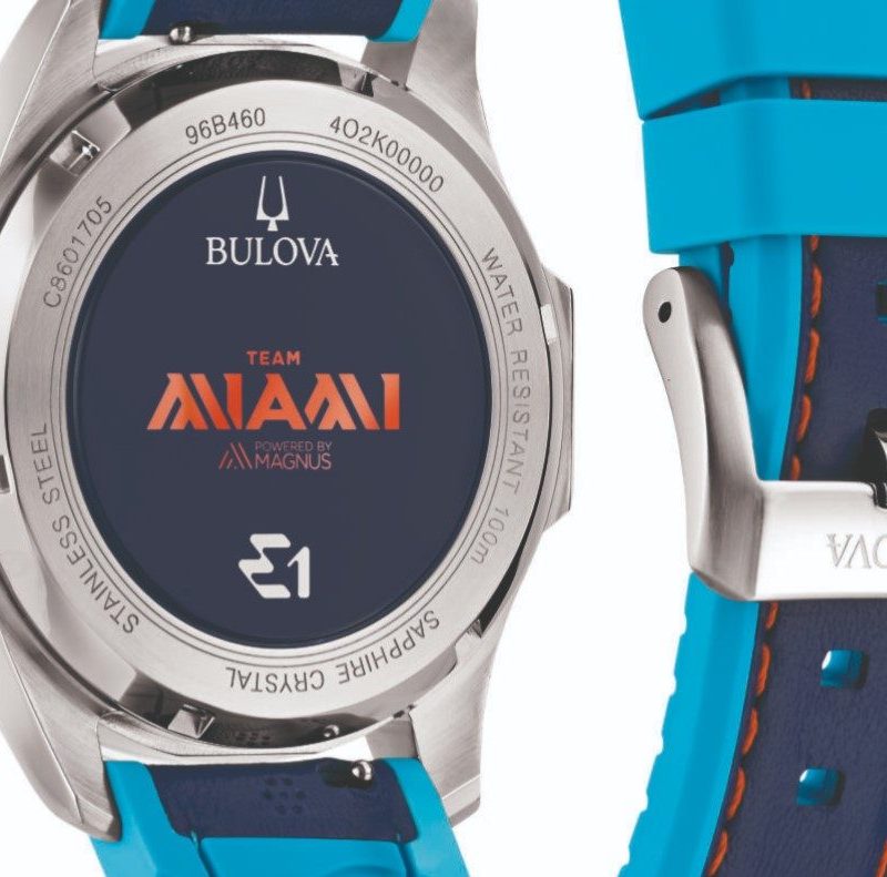 Bulova E1 Team Miami Racing Marine Star B back