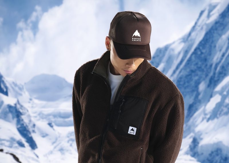 CNCPTS x Burton hat and fleece full