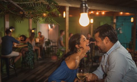 Couple at Flor de Oriente