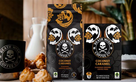 Death Wish Coffee Coconut Caramel