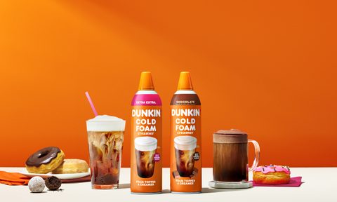 Dunkin' cold foam