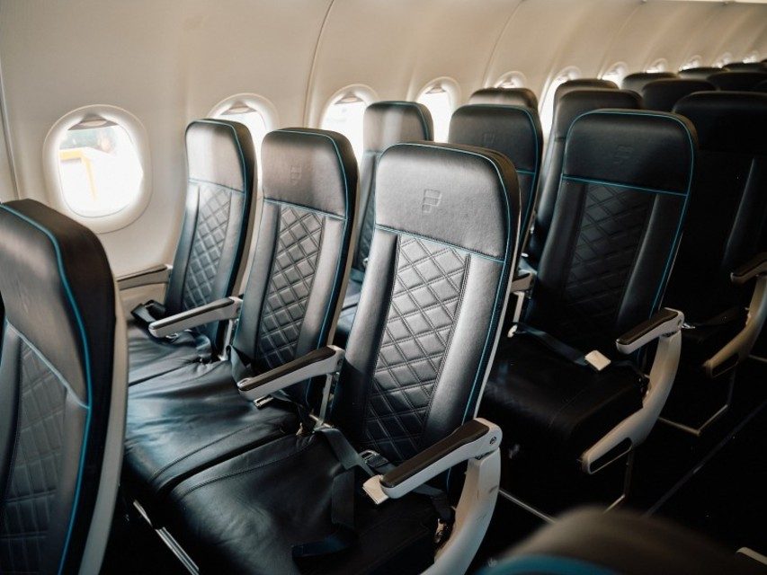Frontier airplane seats