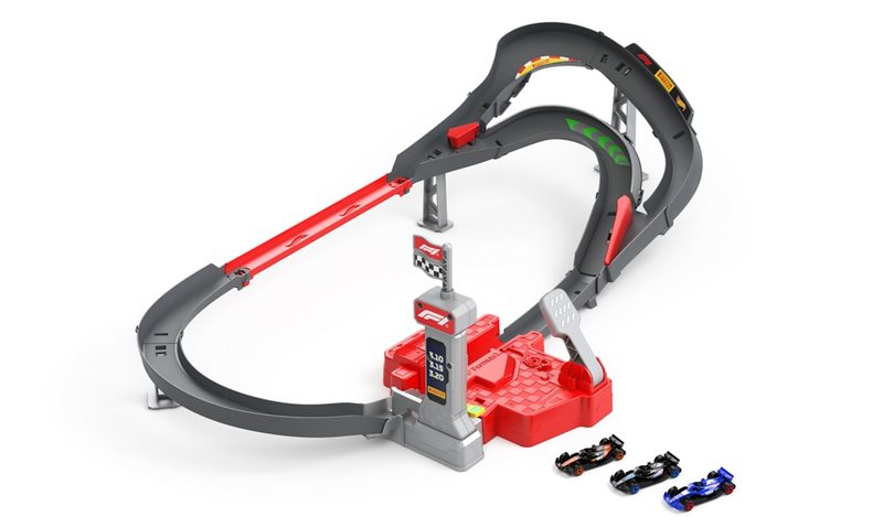 Hot Wheels F1 track.