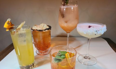 Selection of Kancil cocktails.