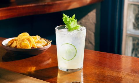 Mezcal Union Uno Cocktail Apium
