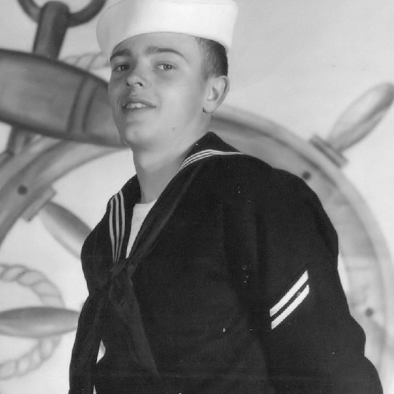 Navy sailor in uniform