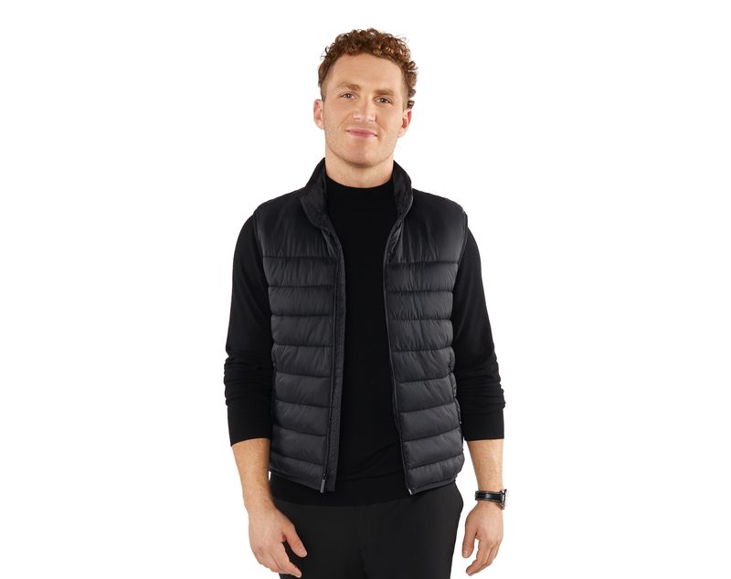 Perry Ellis x NHL black coat